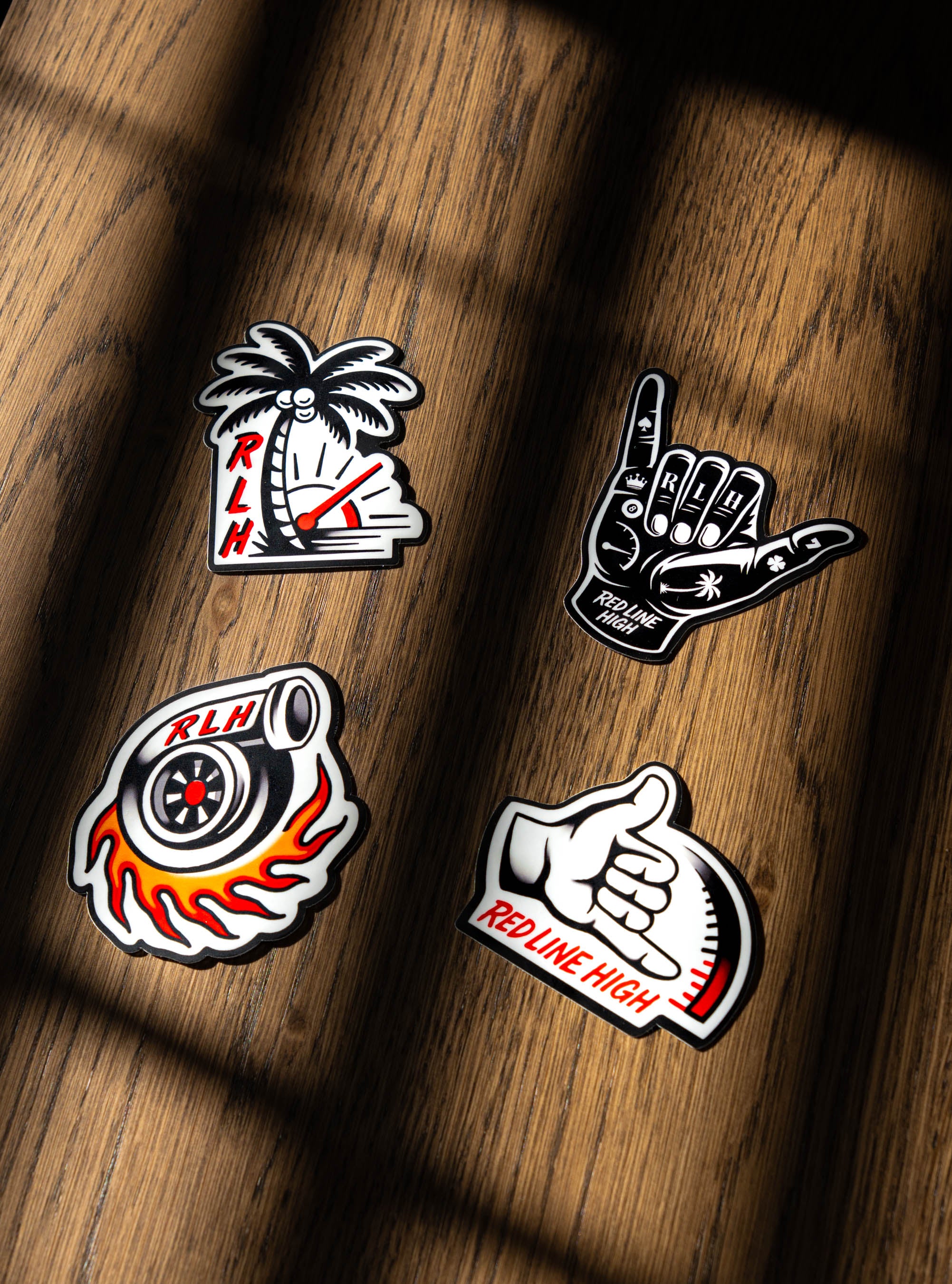 RLH Sticker Bundle – Full Set (4-Pack)