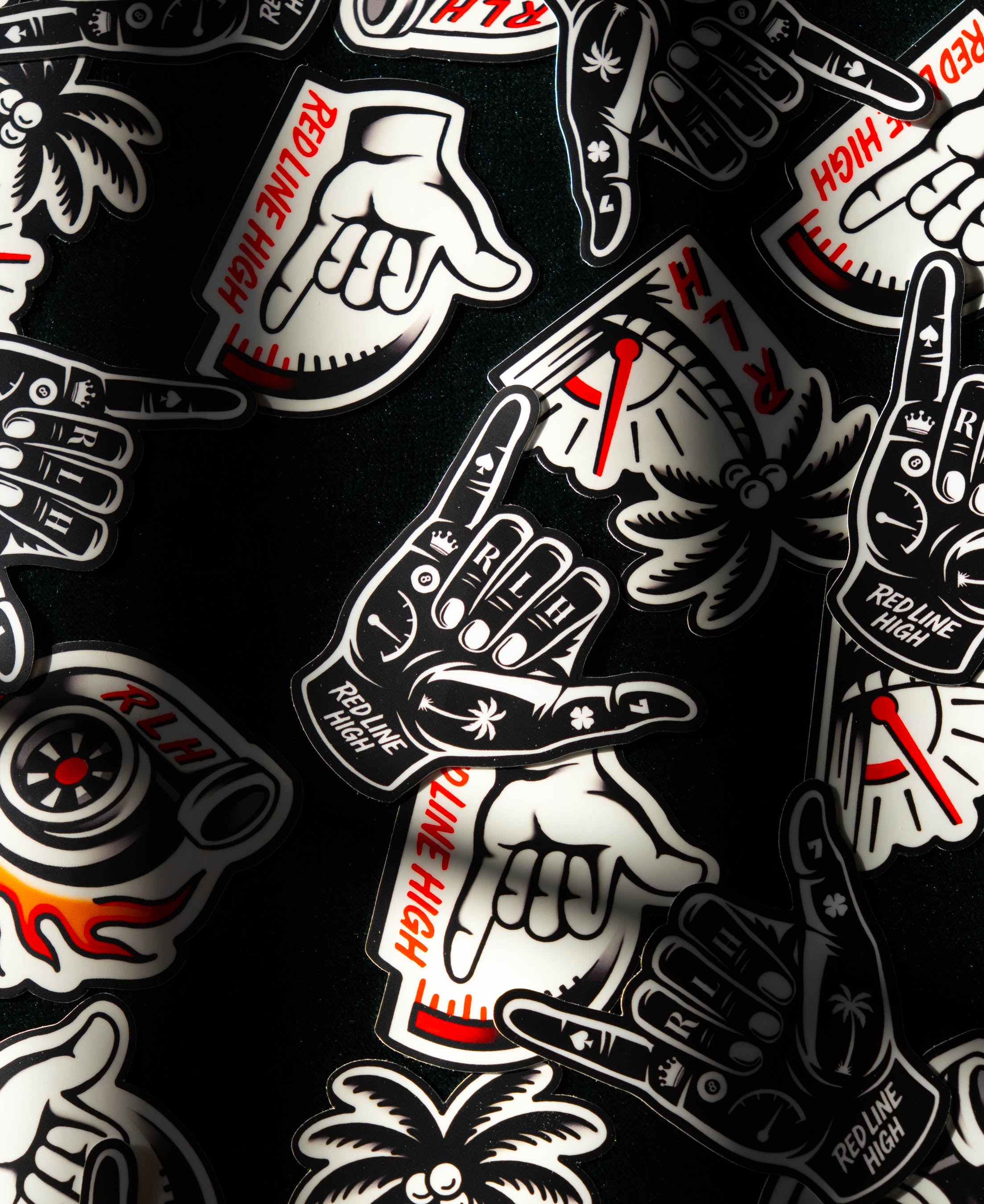 RLH Lucky Shaka Sticker