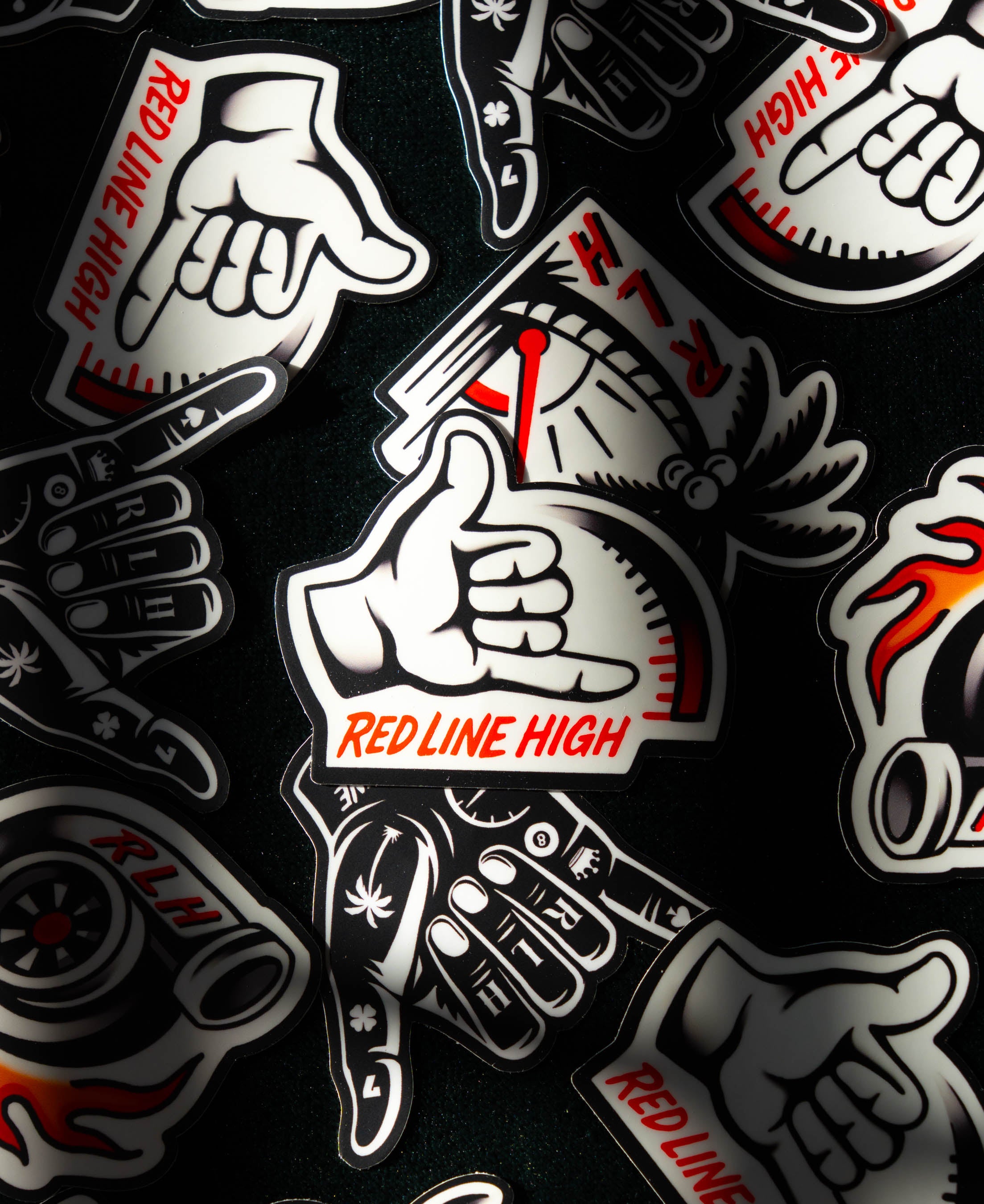 RLH Shaka Gauge Sticker