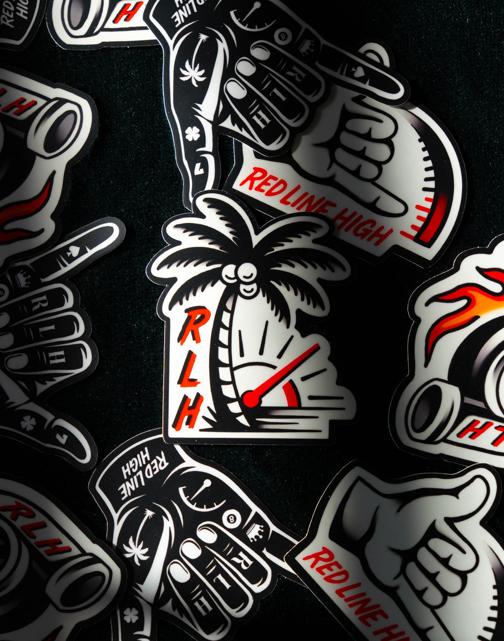 RLH Palm Gauge Sticker