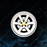 RLH JDM Wheel Sticker - White