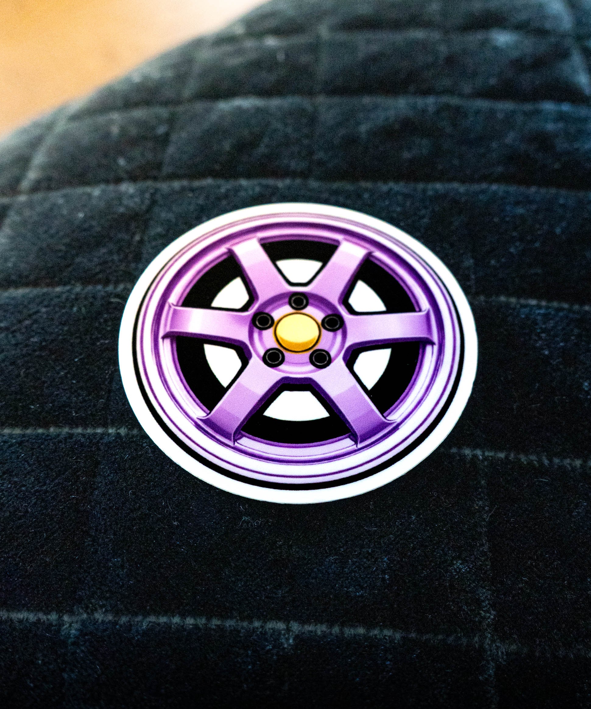 RLH JDM Wheel Sticker - Purple